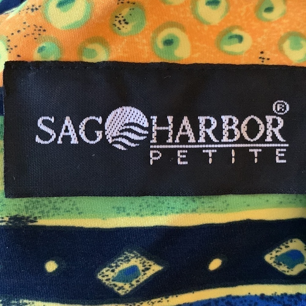 Sag Harbor Petite Beautiful Colorful dress in great condition, Size 10P - Picture 3 of 5